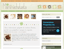 Tablet Screenshot of mammachetesta.com